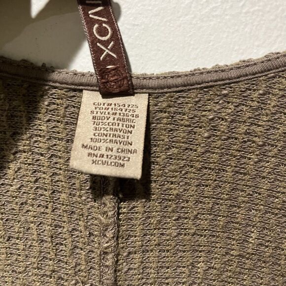 XCVI Cardigan Women’s Medium Green Draped Distressed‎ Boho Grunge Jacket - Picture 4 of 7